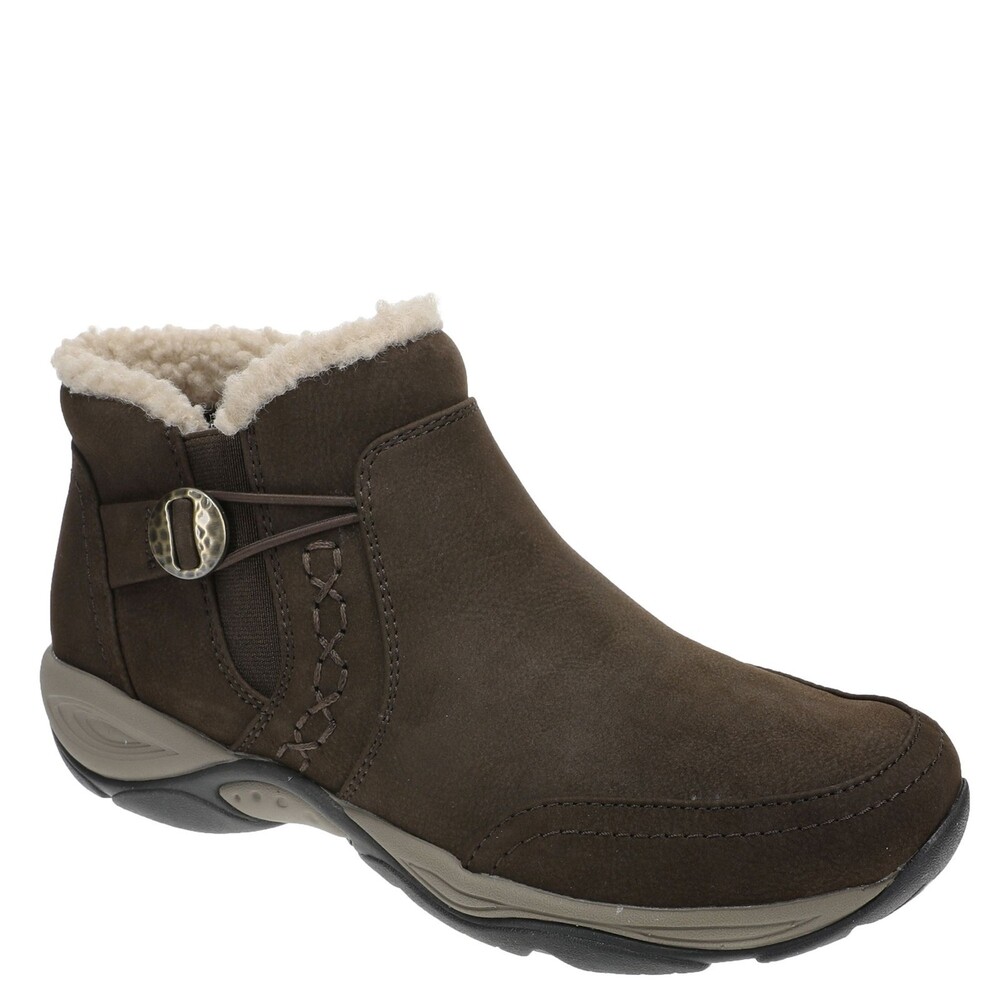 Easy Spirit Erique8 Dark Brown Faux Fur Ankle Boots Women’s Size 7.5 NEW - Picture 10 of 10